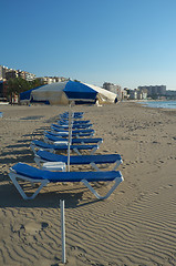 Image showing Beach equipment