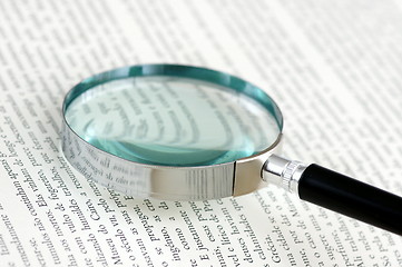 Image showing Magnifying glass