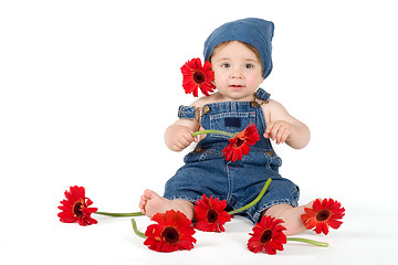 Image showing Flower Girl