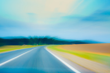 Image showing Speed. Highway