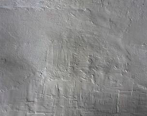 Image showing dirty worn gray wall