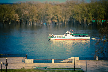 Image showing Ship on River