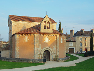 Image showing Saint John Baptistery, Poitiers, France.