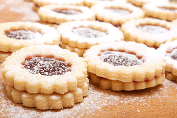 Image showing Linzer Cookies