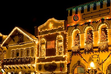 Image showing Christmas lights