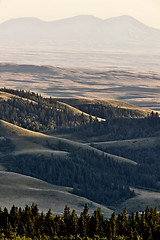 Image showing Horseshoe Canyon Alberta Canada