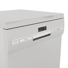 Image showing Front panel on dishwasher