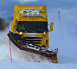 Image showing Snow removal