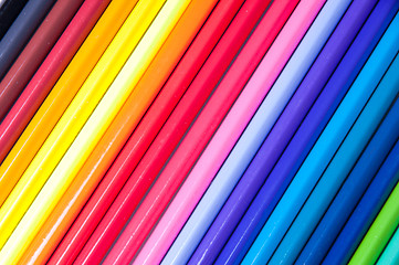 Image showing Multicolored pencils