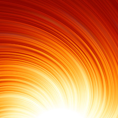 Image showing Abstract glow Twist with golden flow. EPS 8