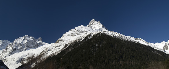 Image showing Panorama Caucasus Mountains
