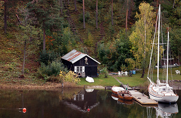 Image showing Boathouse