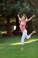 Image showing Happy woman