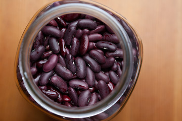 Image showing red beans, texture