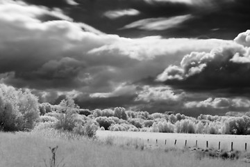 Image showing Ruhr floodplain infrared