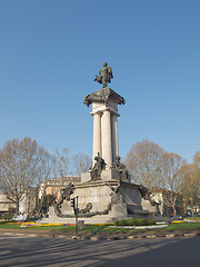 Image showing Vittorio Emanuele II statue