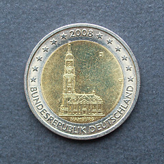 Image showing Euro coins