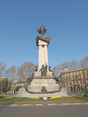 Image showing Vittorio Emanuele II statue