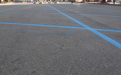 Image showing Parking lot