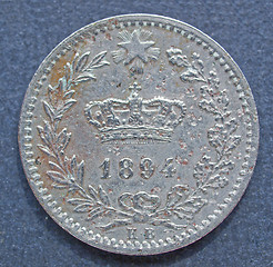 Image showing Italian coin