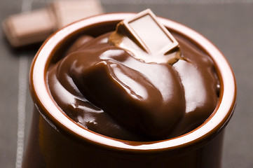 Image showing Homemade Chocolate Pudding