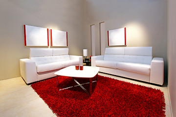 Image showing Red room
