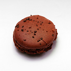 Image showing Brown macaron