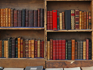 Image showing Vintage books