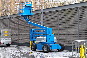 Image showing Articulated boom lift