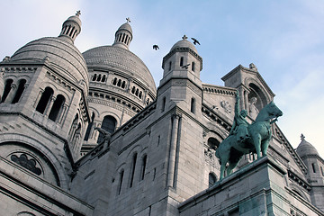 Image showing Beautiful Sacre Coeur in Paris