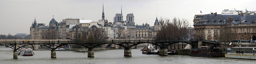 Image showing Panorama of Paris