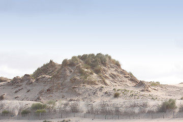 Image showing landscape of the Opal Coast in France