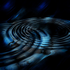 Image showing Blue Ripples