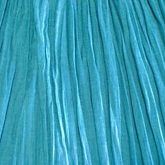 Image showing Crinkled Teal Background