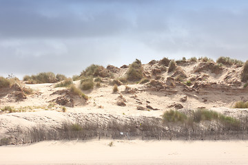 Image showing landscape of the Opal Coast in France