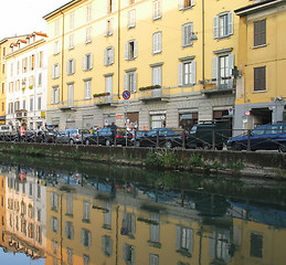 Image showing Milan Canal