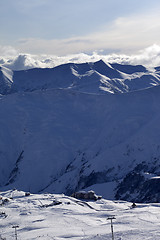 Image showing Views of ski resort