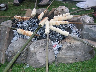 Image showing Bread Campfire