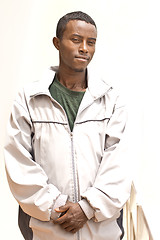 Image showing Portrait of a young Ethiopian