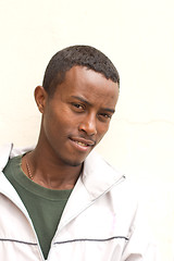 Image showing Portrait of a young Ethiopian