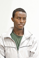 Image showing Portrait of a young Ethiopian
