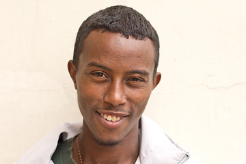 Image showing Portrait of a young Ethiopian