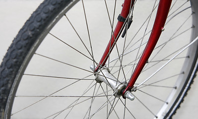 Image showing bicycle detail