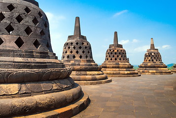 Image showing Borobudur temple site