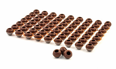 Image showing Small chocolate pastry