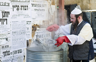 Image showing Passover preparation