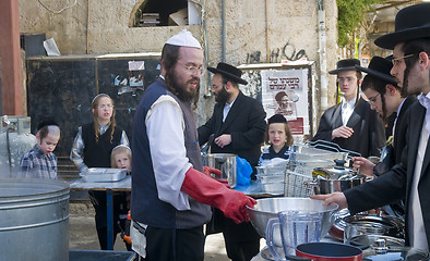 Image showing Passover preparation