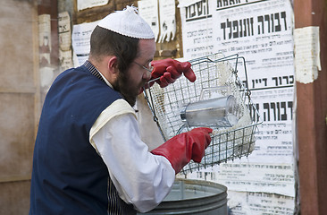 Image showing Passover preparation