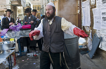 Image showing Passover preparation