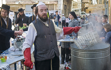 Image showing Passover preparation